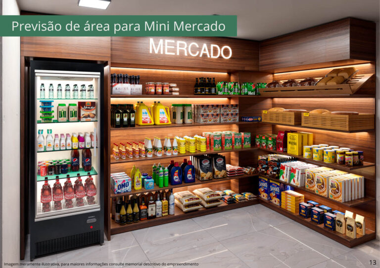 Área para Mini Mercado